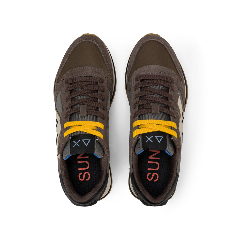 SUN 68 SCARPE Sneaker Jaki 2.0 Solid in nylon e suede Z46122