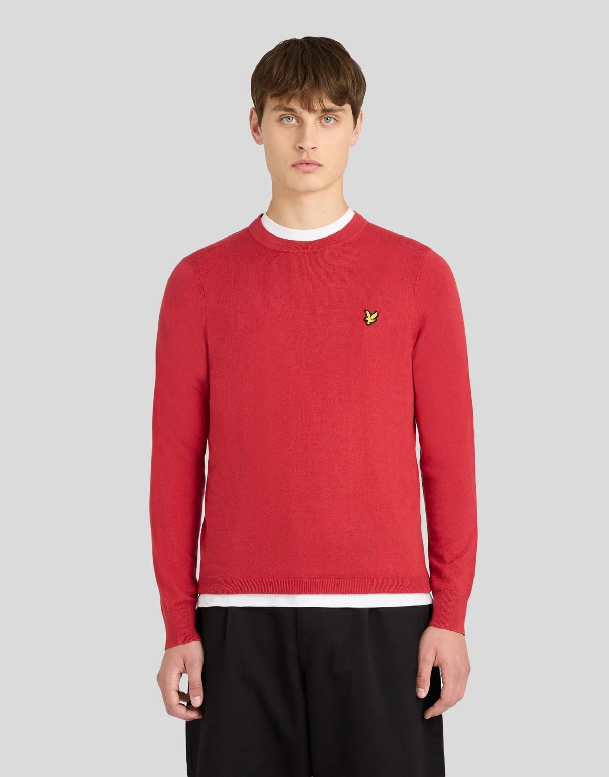 LYLE & SCOTT MAGLIONE GIROCOLLO LANA MERINO KN2114VC