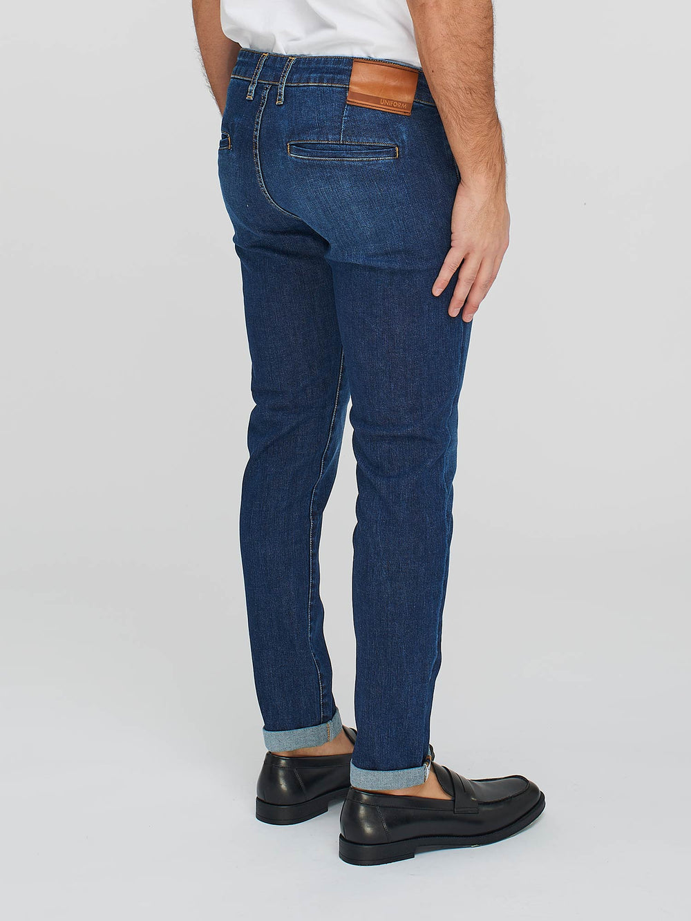 UNIFORM JEANS New Denver Skinny Blu Tasca America