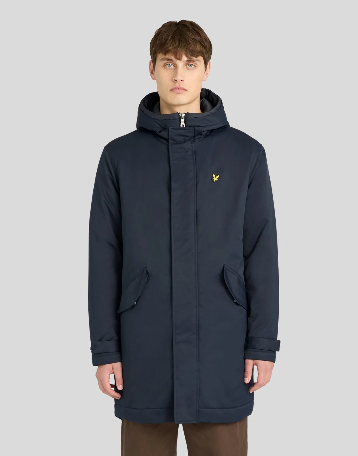 LYLE & SCOTT PARKA IMBOTTITO CON TAGLIO A CODA DI PESCE