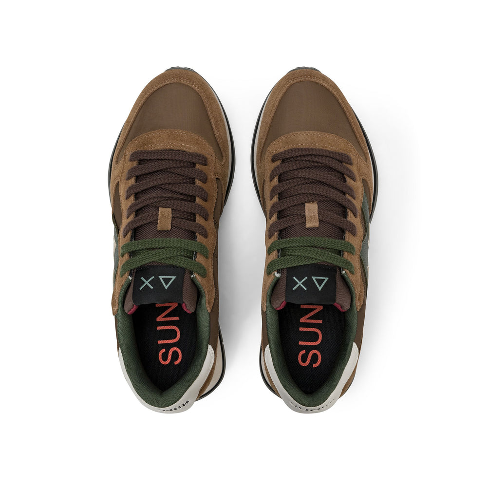 SUN 68 SCARPE Sneaker Jaki 2.0 Solid in nylon e suede Z46122